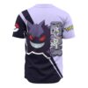 Gengar Pokemon Baseball Jersey