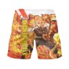 Kyojuro Rengoku Demon Slayer Gym Shorts