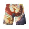 Ho-Oh Pokemon Gym Shorts