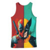 Deadpool and Wolverine Marvels 3D Tank Top