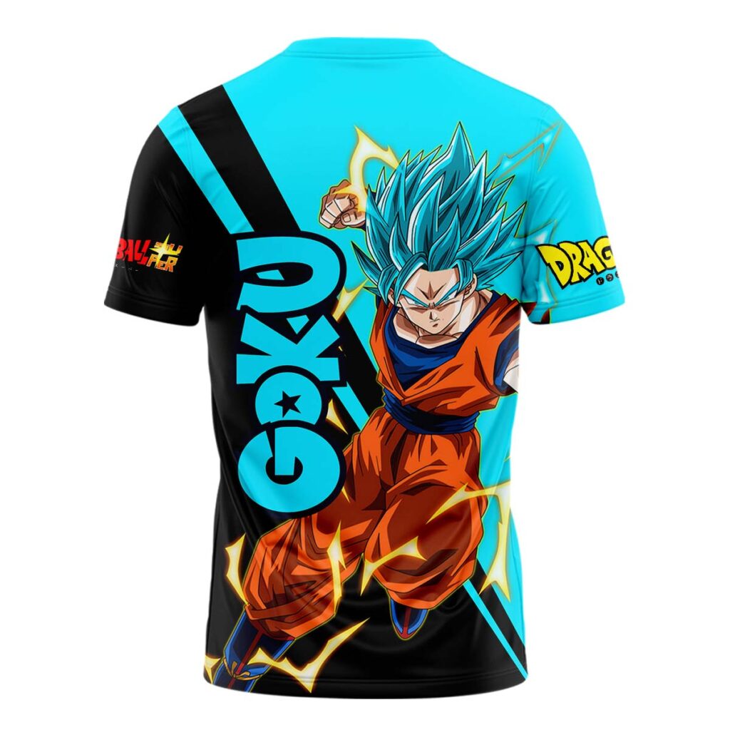 Goku Super Saiyan Blue Dragon Ball Z T-shirt