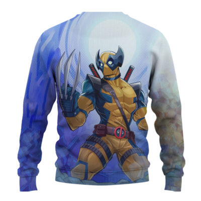 Wolverine Marvels Ugly Christmas Sweater