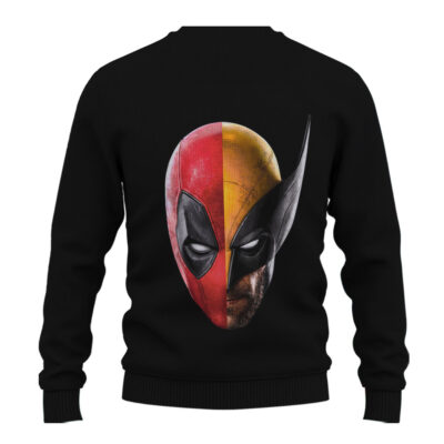 Deadpool and Wolverine Marvels Ugly Christmas Sweater