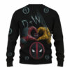 Deadpool and Wolverine Marvels Ugly Christmas Sweater