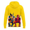 Deadpool and Wolverine Marvels Zip Hoodie