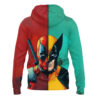 Deadpool and Wolverine Marvels Zip Hoodie