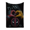 Deadpool and Wolverine Marvels Blanket