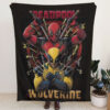 Deadpool and Wolverine Marvels Blanket