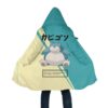 Snorlax Pokemon Dream Cloak Coat