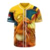 Charizard Pokemon Baseball Jersey