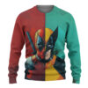 Deadpool and Wolverine Marvels Ugly Christmas Sweater