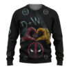 Deadpool and Wolverine Marvels Ugly Christmas Sweater