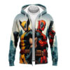 Deadpool and Wolverine Marvels Zip Hoodie