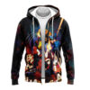 Deadpool and Wolverine Marvels Zip Hoodie