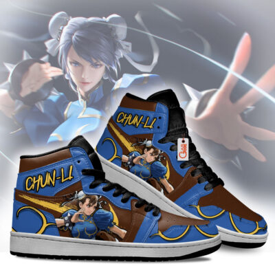 Chun Li J1-Sneakers Custom Games Shoes