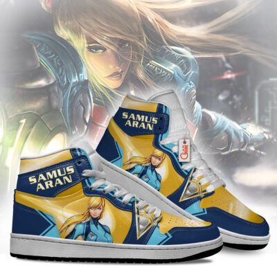 Samus Aran J1-Sneakers Custom Games Shoes