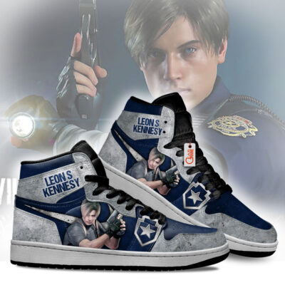 Leon Scott Kennedy J1-Sneakers Custom Games Shoes