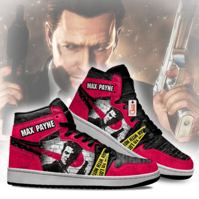 Max Payne J1-Sneakers Custom Games Shoes