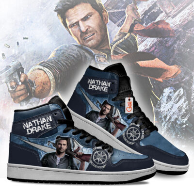 Nathan Drake J1-Sneakers Custom Games Shoes