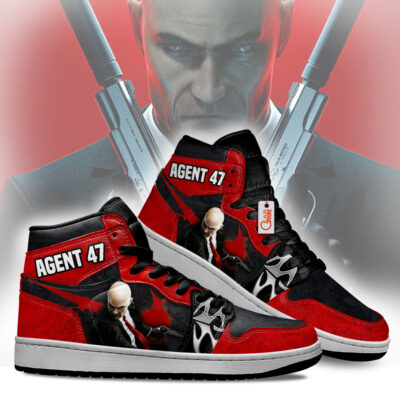 Agent 47 J1-Sneakers Custom Games Shoes