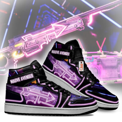 Mauve Avenger AWM J1-Sneakers Custom Games Shoes