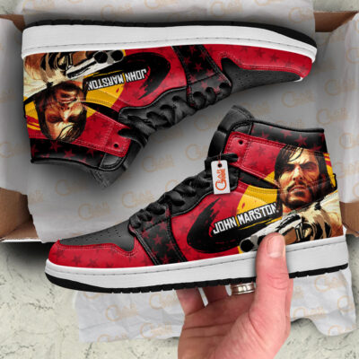 John Marston J1-Sneakers Custom Games Shoes