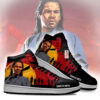 Charles Smith J1 Sneakers Custom Red Dead Redemption Shoes