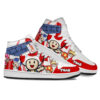 Toad J1-Sneakers Super Mario Custom Shoes