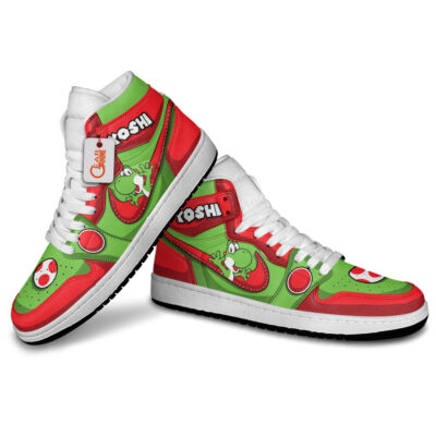 Yoshi J1-Sneakers Custom Shoes Super Mario