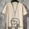 One Piece Men's Casual Crew Neck T-Shirt