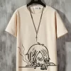 One Piece Men's Casual Crew Neck T-Shirt