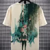 Hatsune Miku Men's Music Fashion Casual Crew Neck T-Shirt