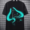 Hatsune Miku Men's Music Fashion Casual Crew Neck T-Shirt