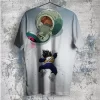 Dragon Ball Z Men's Fashion Print Casual Short Sleeve T-Shirt