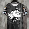 One Piece Men's Fashion Anime Print Short Sleeve T-Shirt