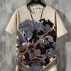 One Piece Men's Casual Crew Neck T-Shirt