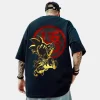 Dragon Ball Z Men's Fashionable Japanese Print Short Sleeve T-Shirt