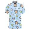 Squirtle line Pokemon Polo Shirt