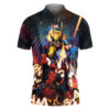 Deadpool and Wolverine Marvels Polo Shirt