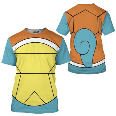 Pokemon Squirtle Cosplay Costumes, Costume T-shirt