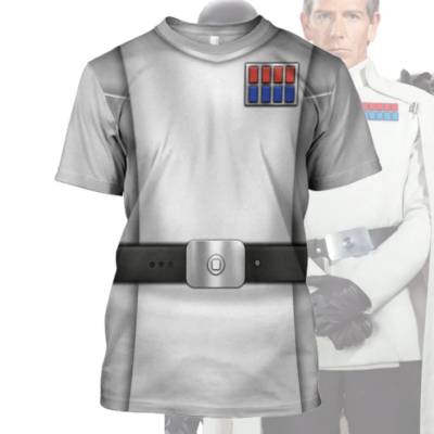 Sw Imperial Security Bureau Officer Uniform T-shirt, Costume T-shirt