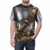 Steel Mandalorian Armor Star Wars Cosplay Costume, Costume T-shirt