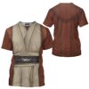 Obi Wan Kenobi Star Wars T-shirt, Costume T-shirt