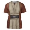 Obi Wan Kenobi Star Wars T-shirt, Costume T-shirt