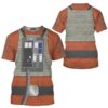 Luke Skywalker Flight Suit Star Wars T-shirt, Costume T-shirt