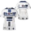 R2D2 Star Wars T-shirt, Costume T-shirt