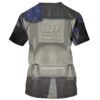 Captain Rex Star Wars T-shirt, Costume T-shirt