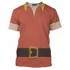 Cosplay Beauty And The Beast Gaston T-shirt, Costume T-shirt