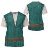 Flynn Rider Tangled T-shirt, Costume T-shirt