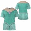 The Little Mermaid Evening Ariel Green Costume, Costume T-shirt